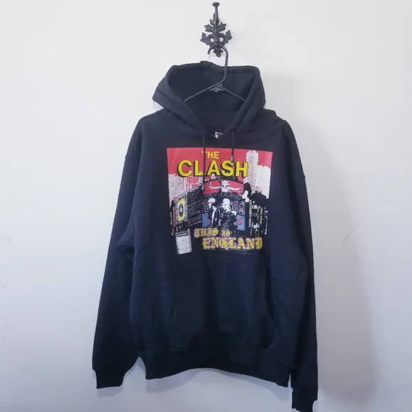The Clash Punk Rock Hoodie Size L - Picture 1 of 3